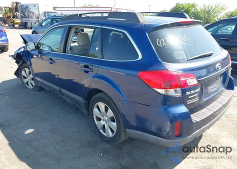 2011 Subaru Outback 2.5I Premium from USA, damaged, VIN 4S4BRBGC0B3375863